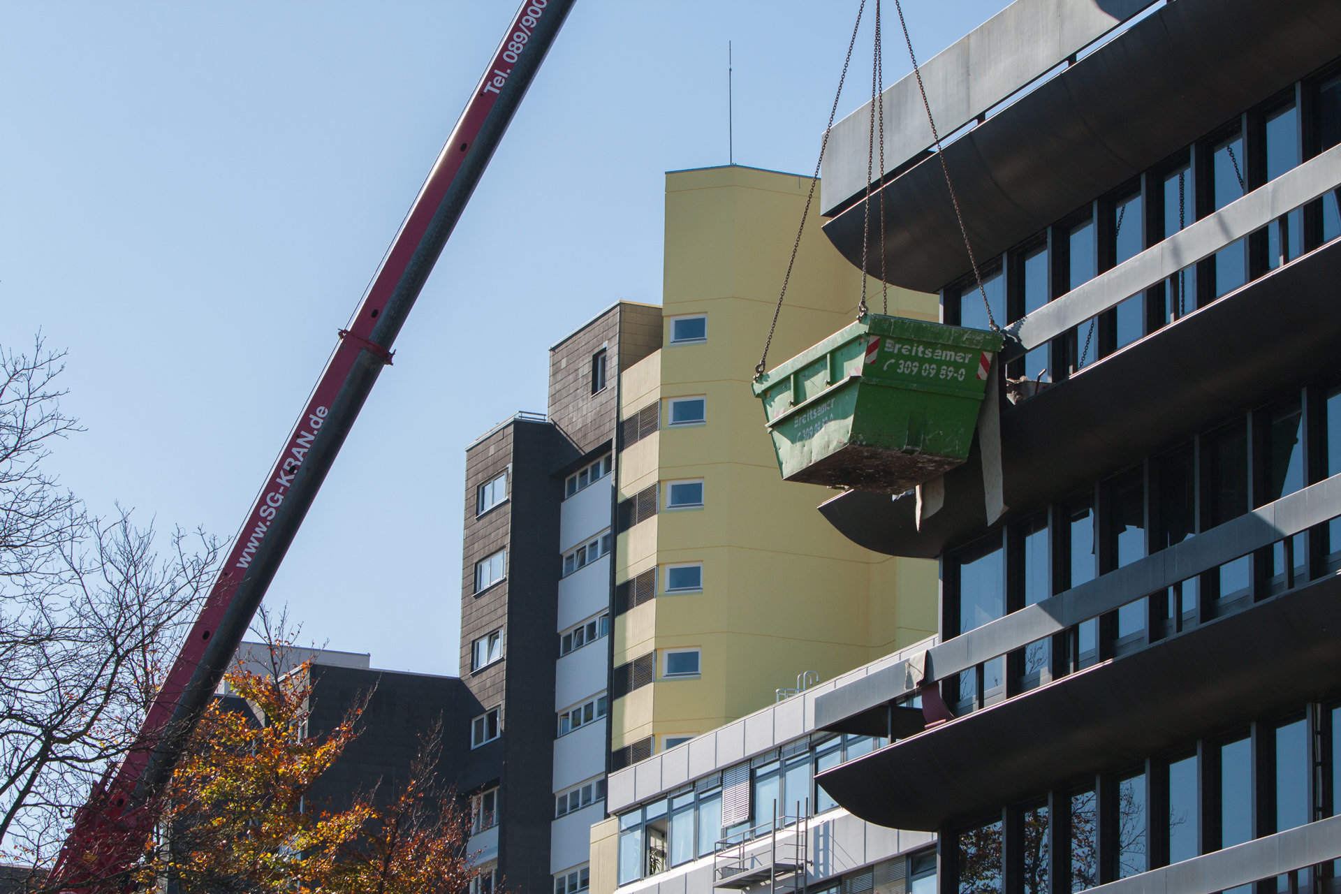 Neuperlacher Studentenwohnheim am Peschelanger und Karl-Marx-Ring