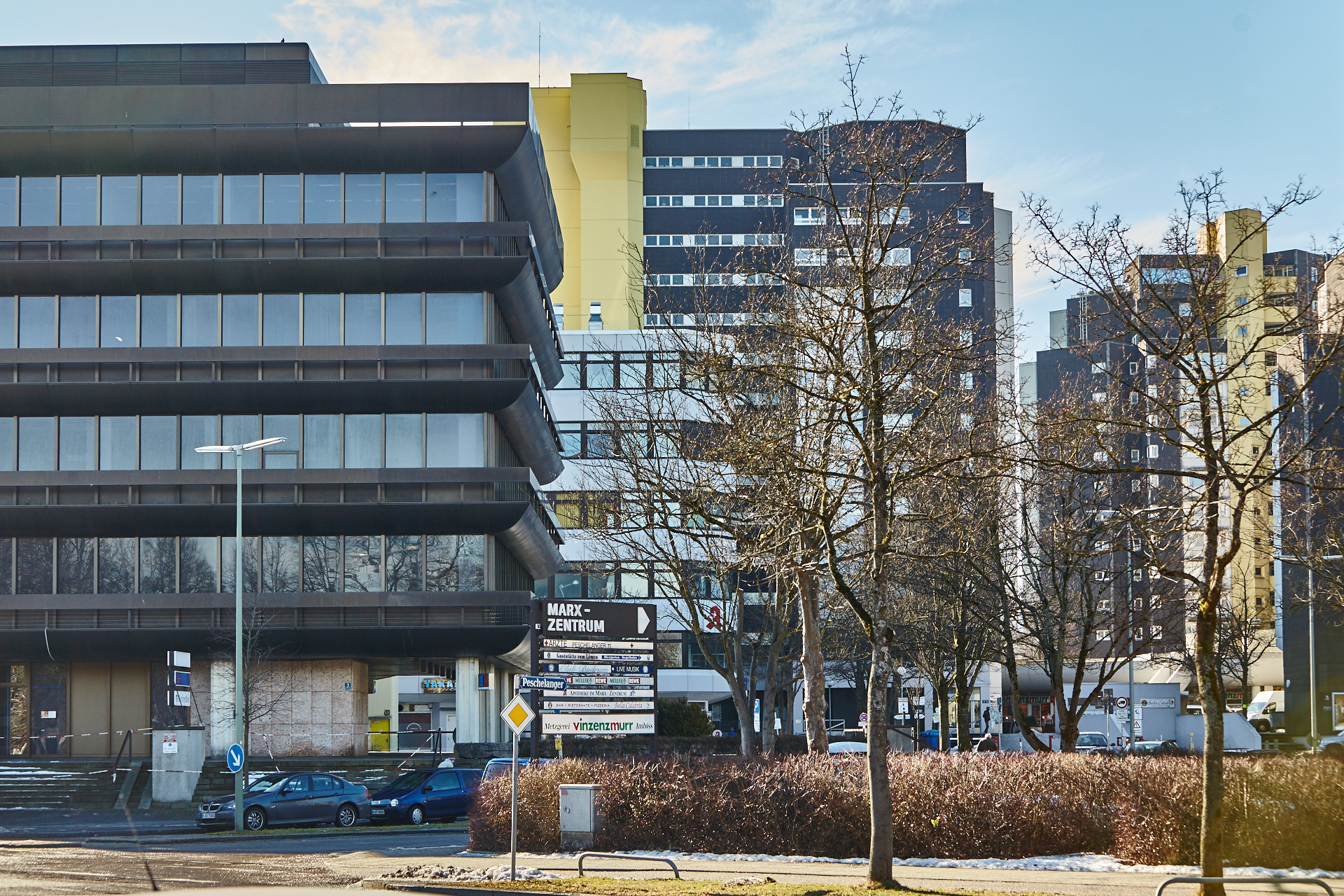 Neuperlacher Studentenwohnheim am Peschelanger und Karl-Marx-Ring