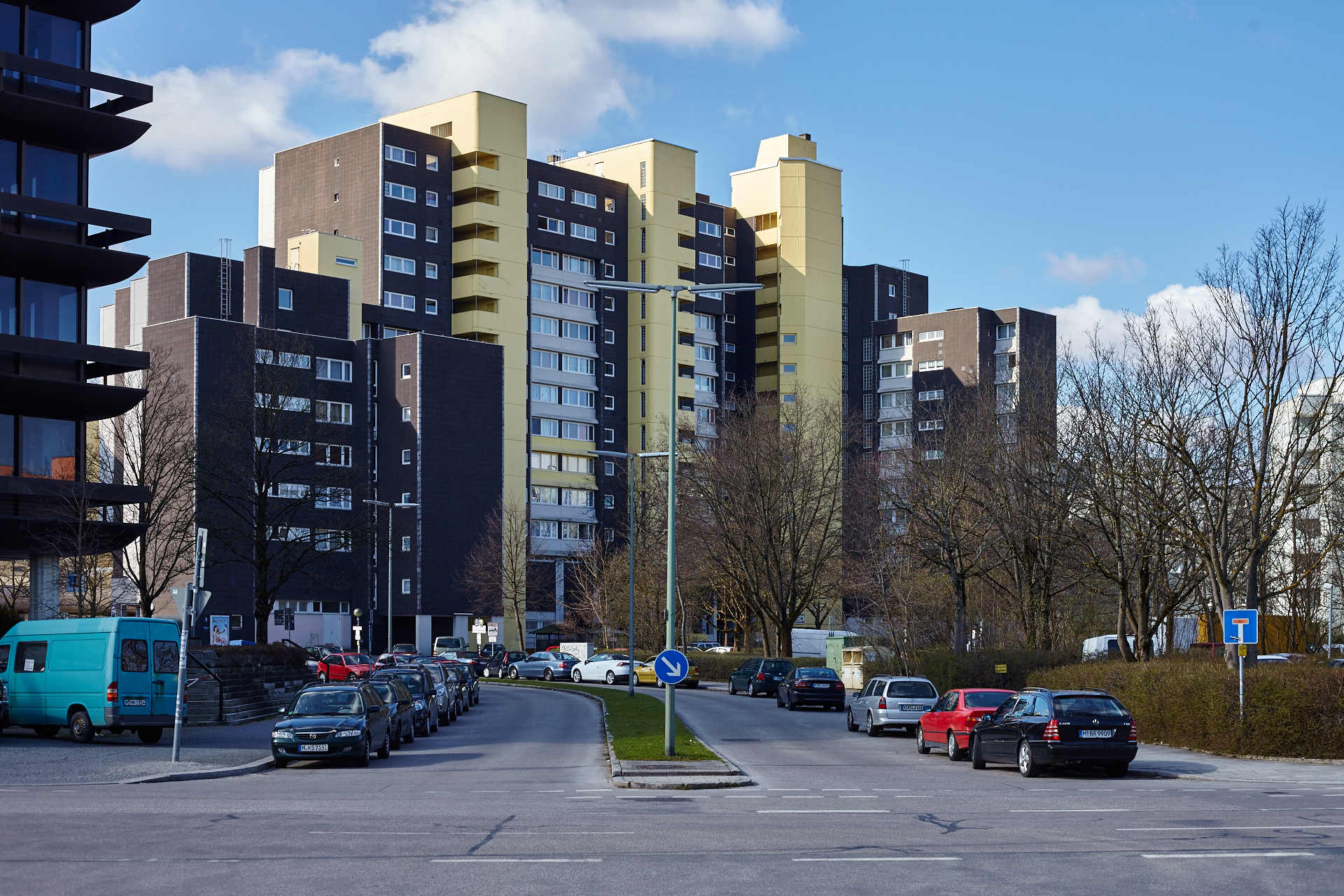 Neuperlacher Studentenwohnheim am Peschelanger und Karl-Marx-Ring