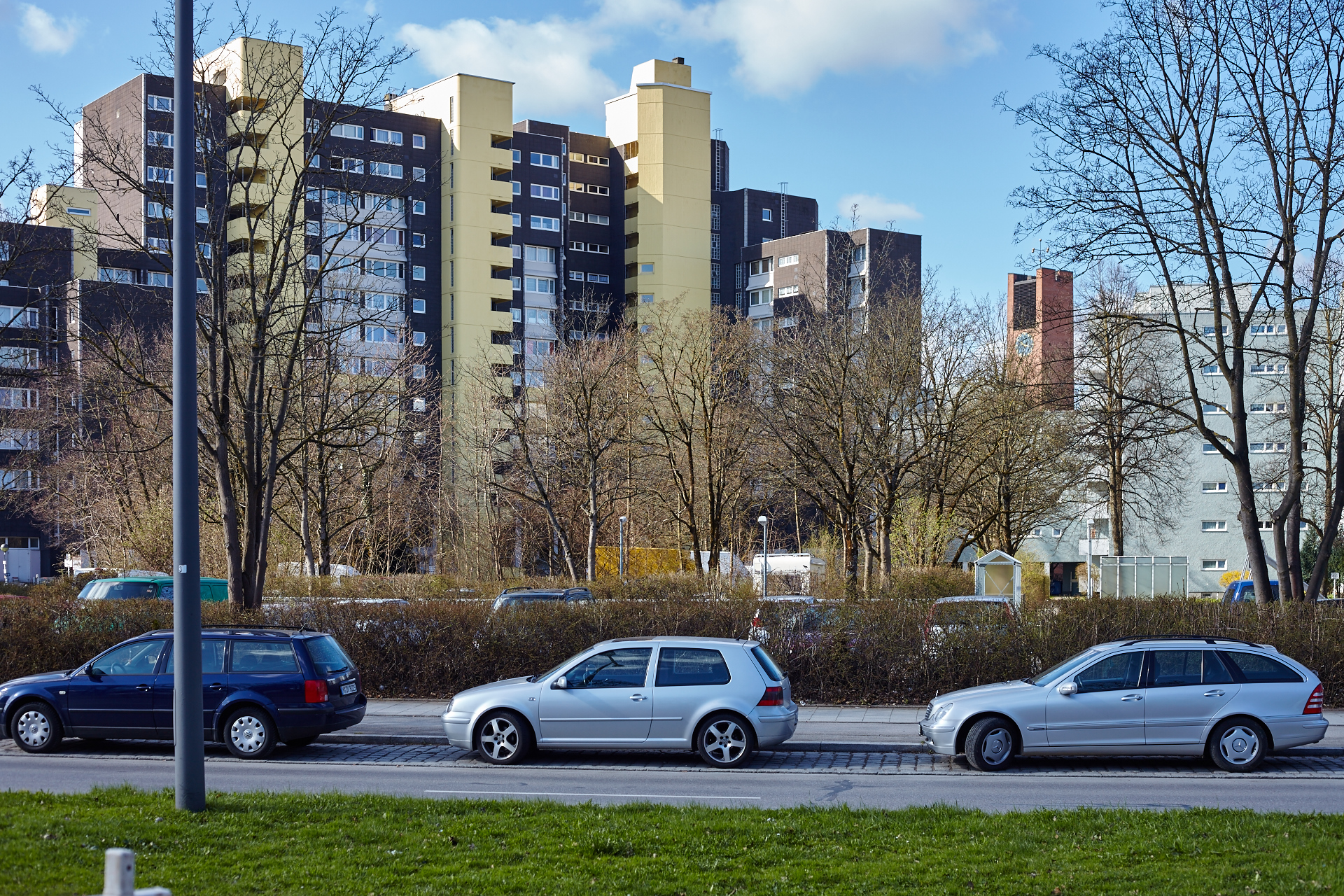 Neuperlacher Studentenwohnheim am Peschelanger und Karl-Marx-Ring
