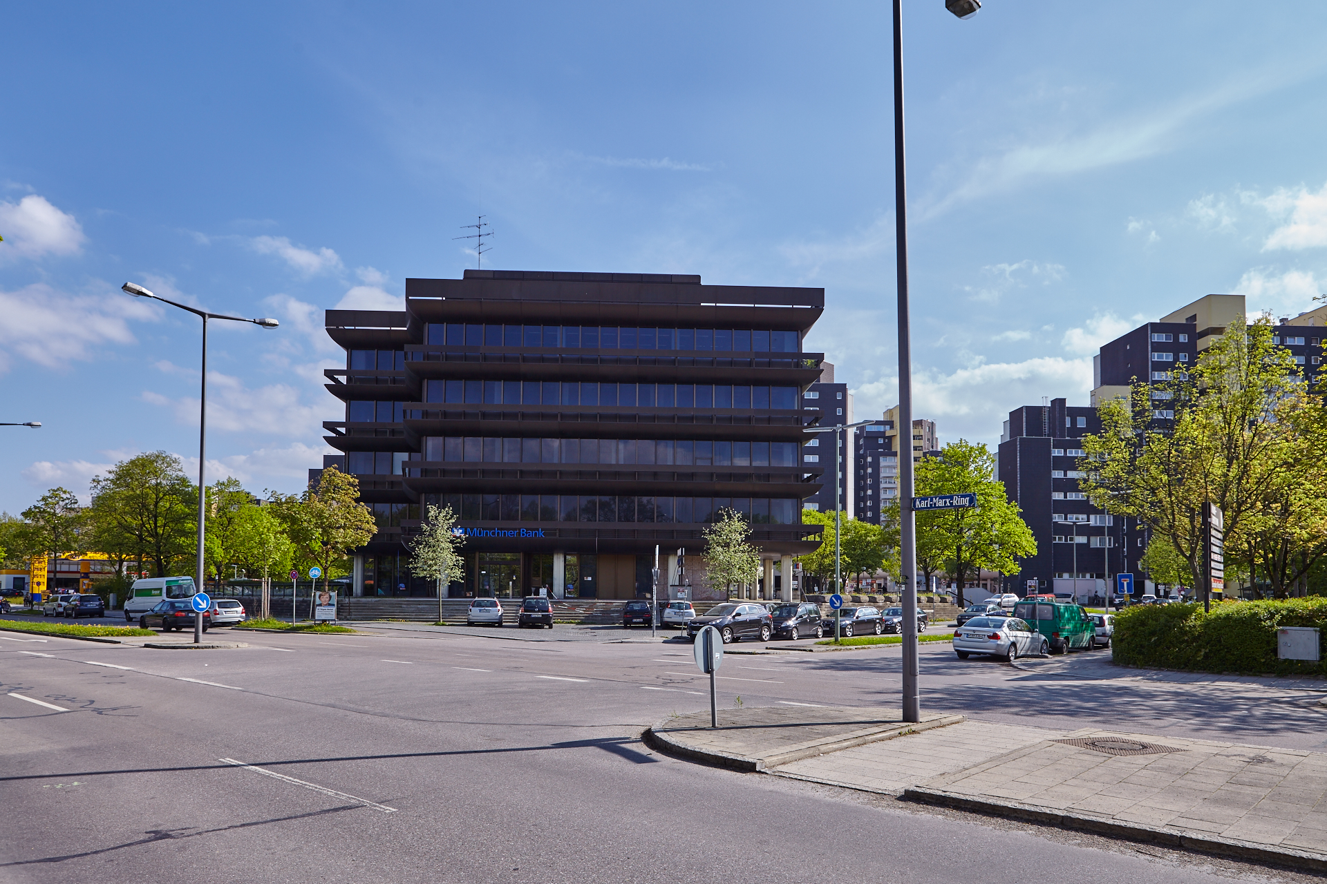 Neuperlacher Studentenwohnheim am Peschelanger und Karl-Marx-Ring