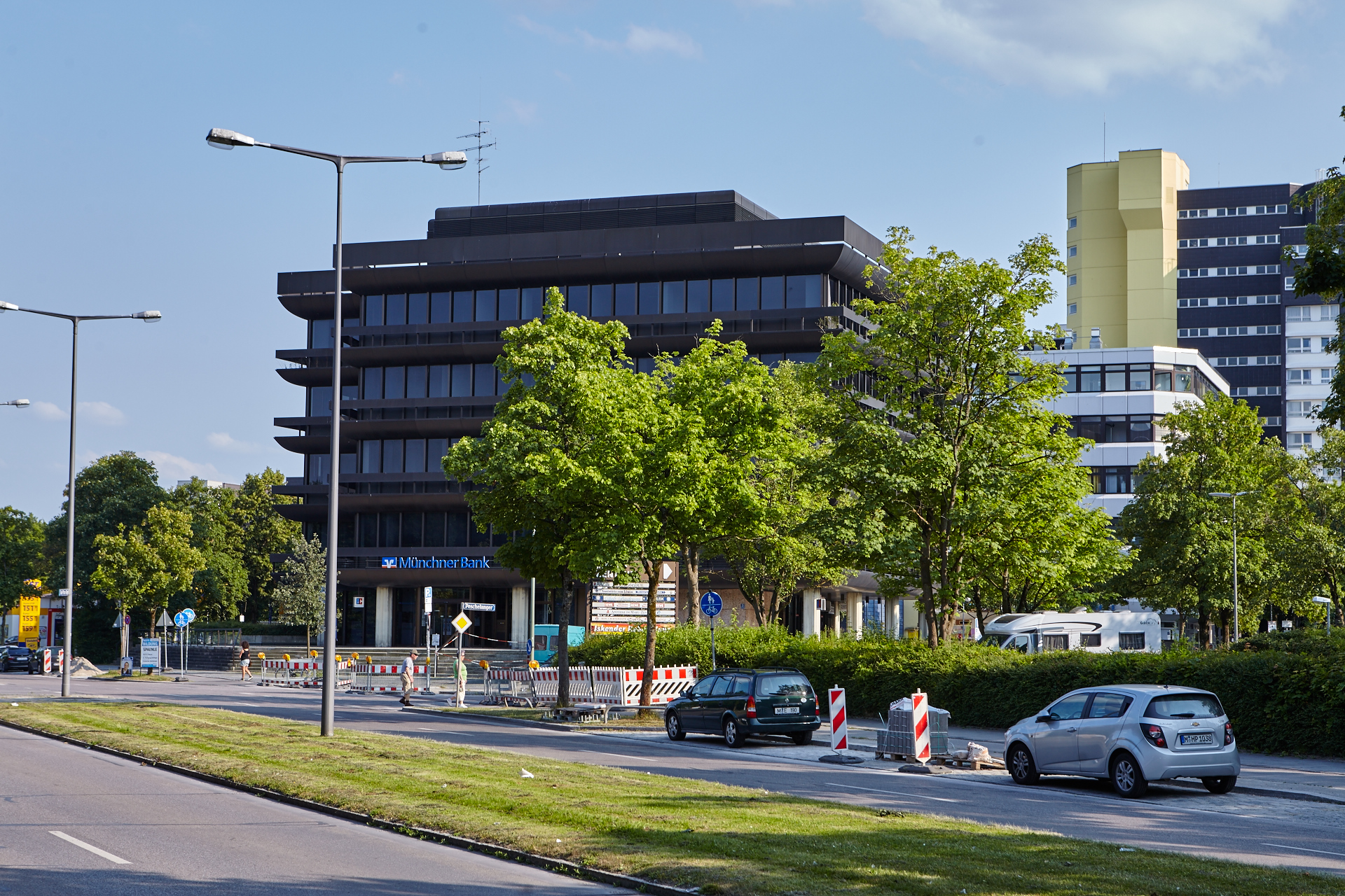 Neuperlacher Studentenwohnheim am Peschelanger und Karl-Marx-Ring
