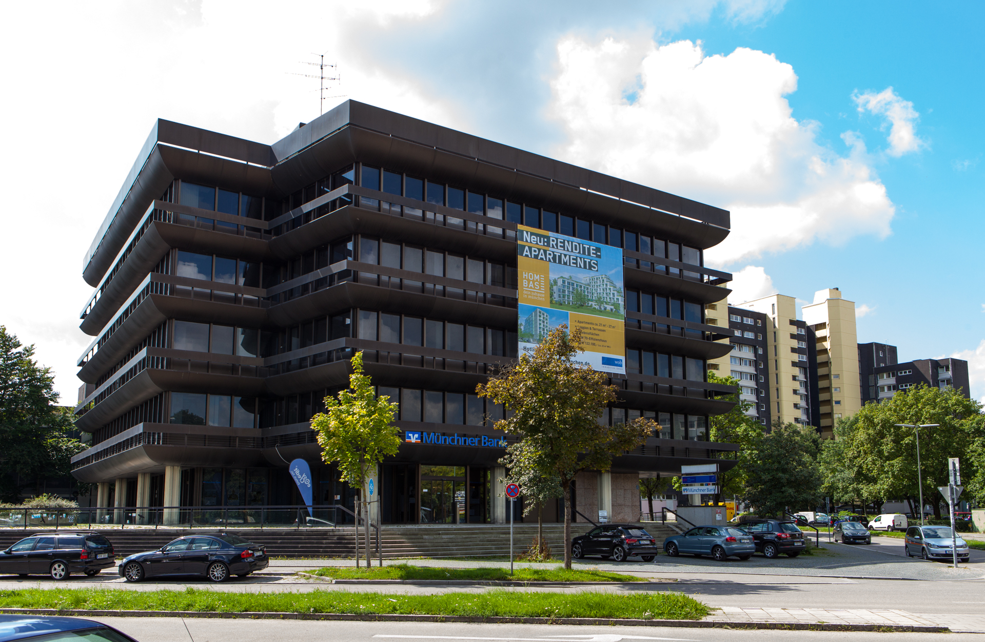 Neuperlacher Studentenwohnheim am Peschelanger und Karl-Marx-Ring