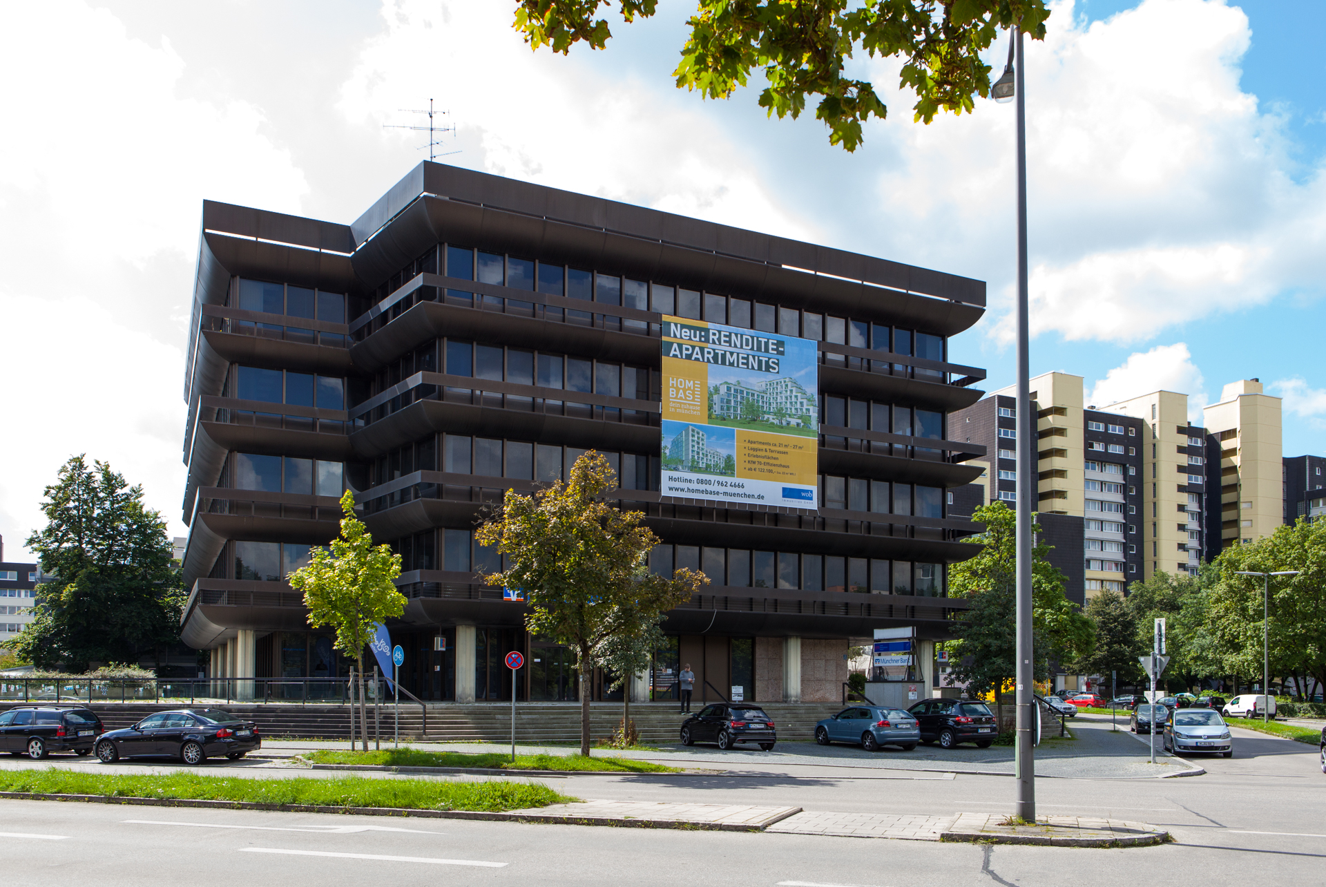 Neuperlacher Studentenwohnheim am Peschelanger und Karl-Marx-Ring