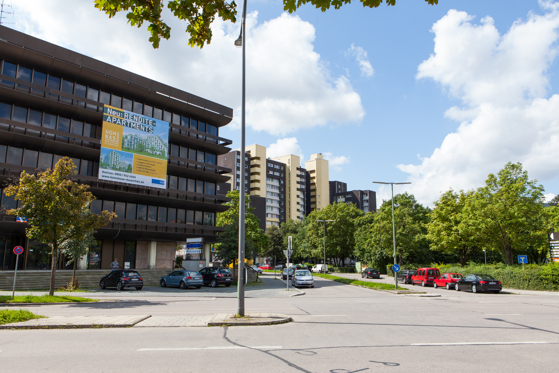 Neuperlacher Studentenwohnheim am Peschelanger und Karl-Marx-Ring