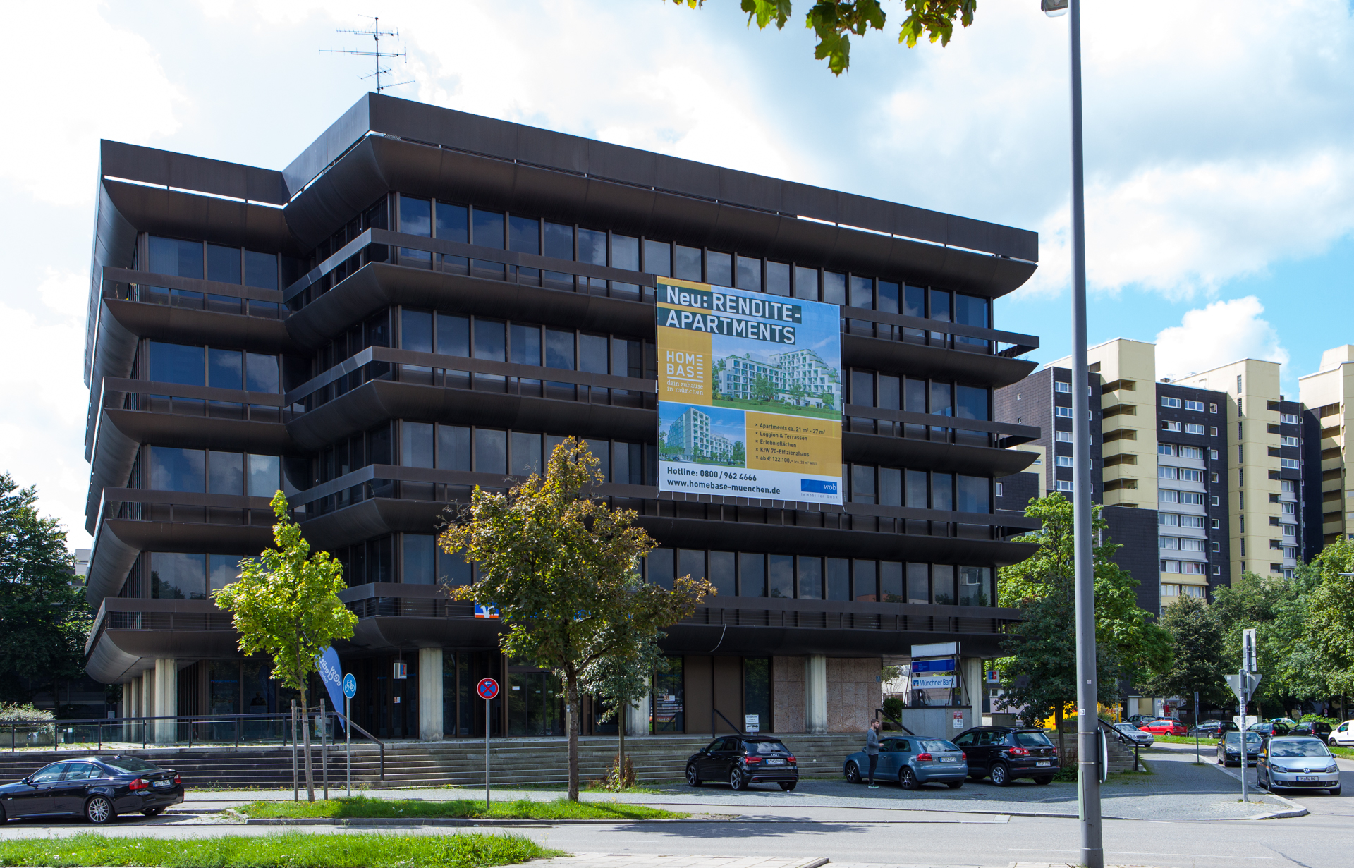 Neuperlacher Studentenwohnheim am Peschelanger und Karl-Marx-Ring