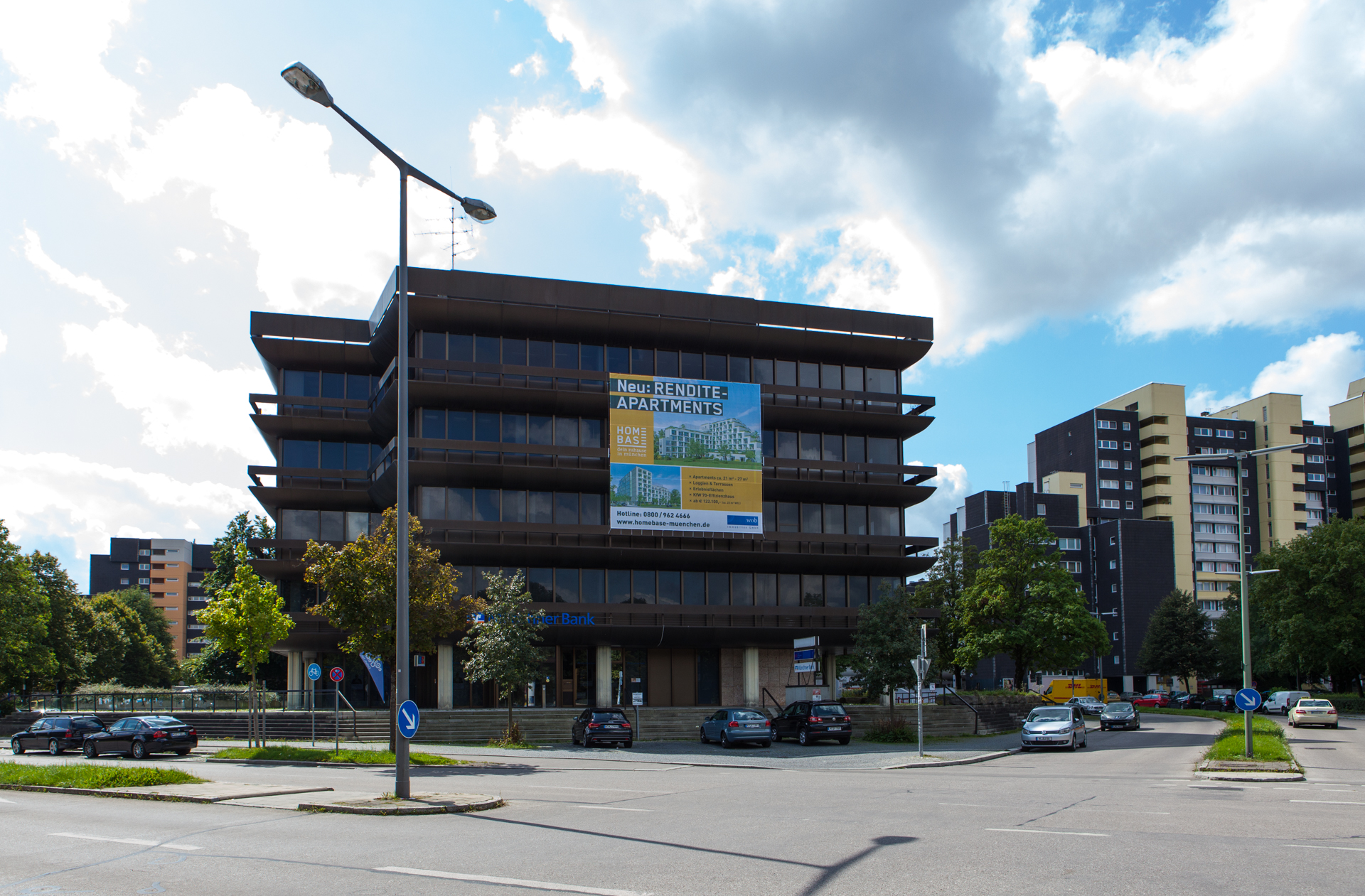 Neuperlacher Studentenwohnheim am Peschelanger und Karl-Marx-Ring