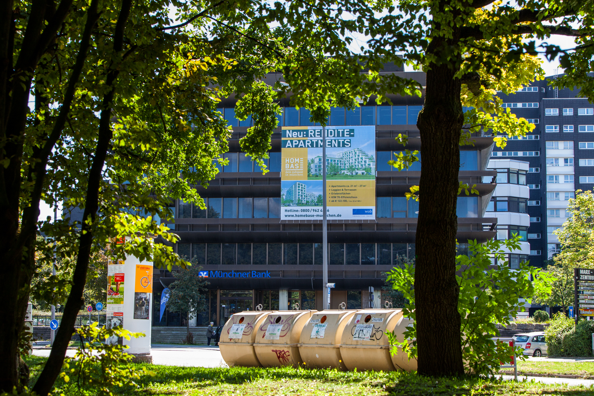 Neuperlacher Studentenwohnheim am Peschelanger und Karl-Marx-Ring