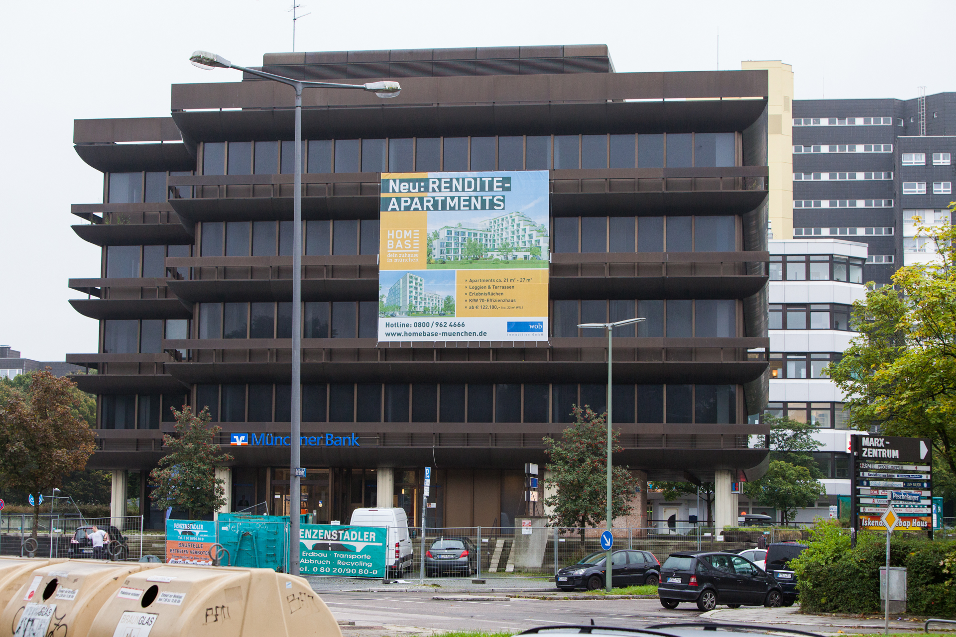 Neuperlacher Studentenwohnheim am Peschelanger und Karl-Marx-Ring