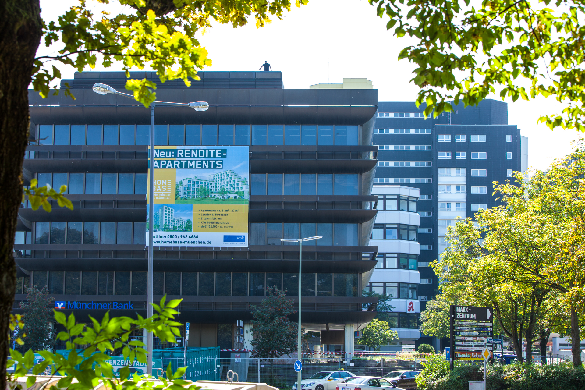 Neuperlacher Studentenwohnheim am Peschelanger und Karl-Marx-Ring
