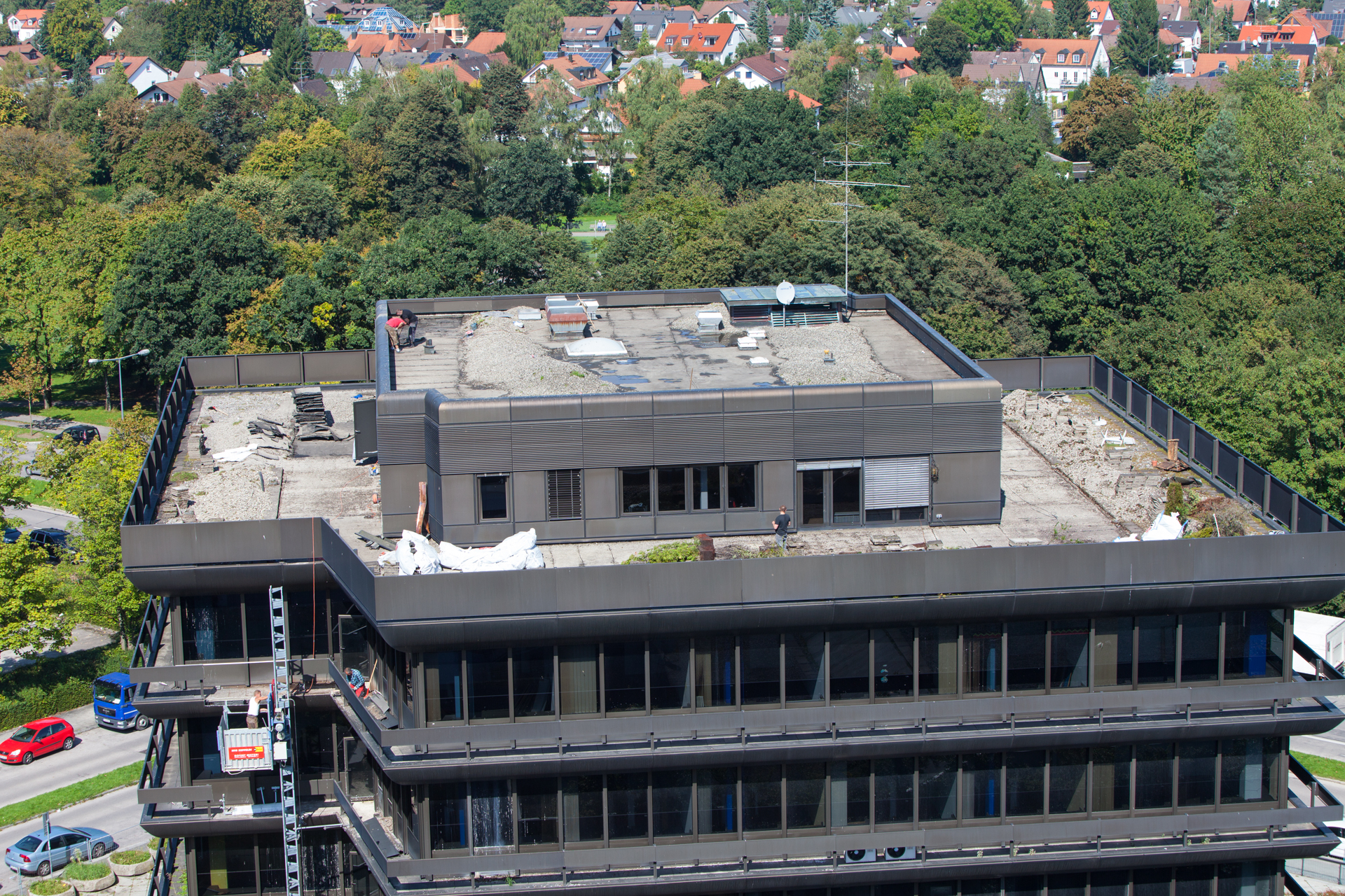 Neuperlacher Studentenwohnheim am Peschelanger und Karl-Marx-Ring