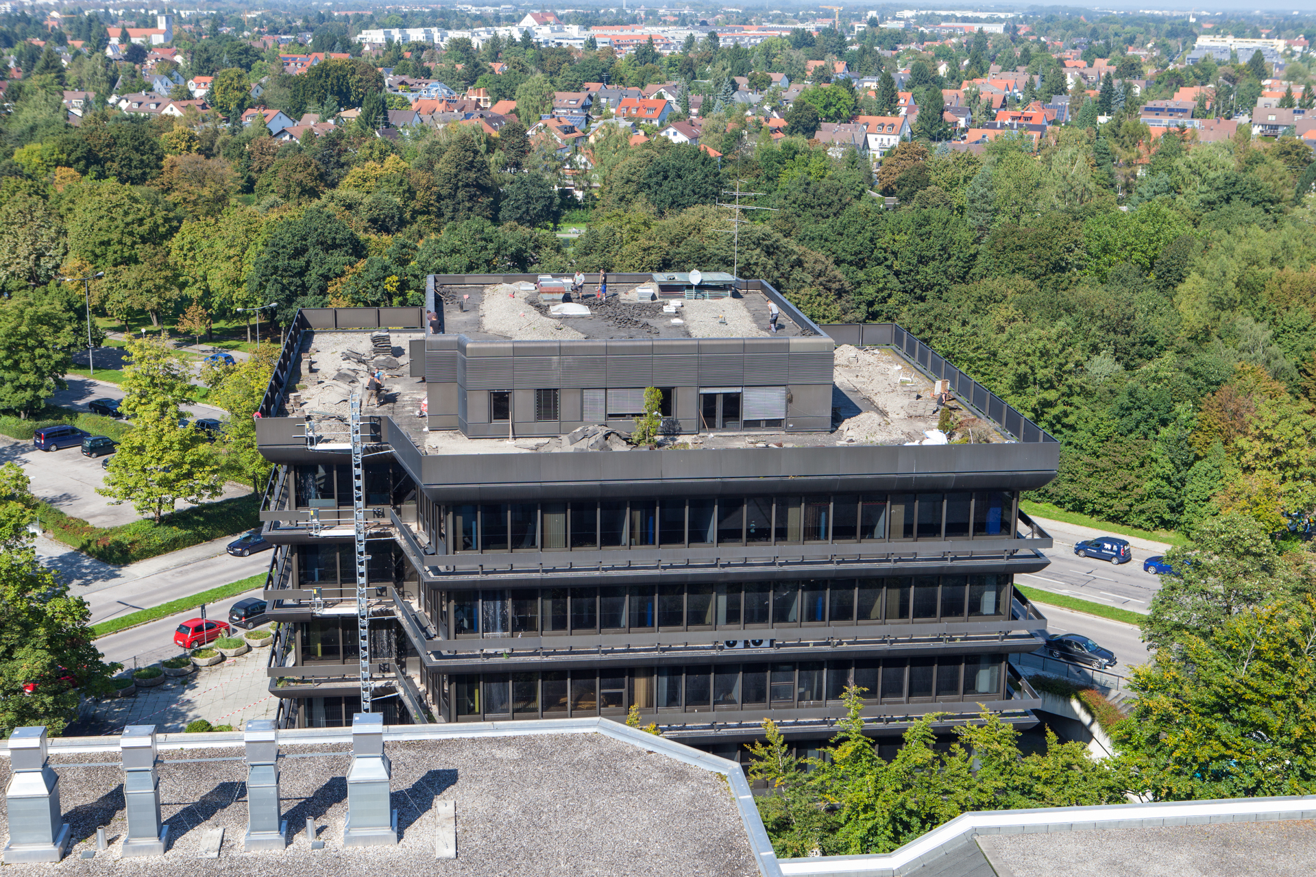 Neuperlacher Studentenwohnheim am Peschelanger und Karl-Marx-Ring