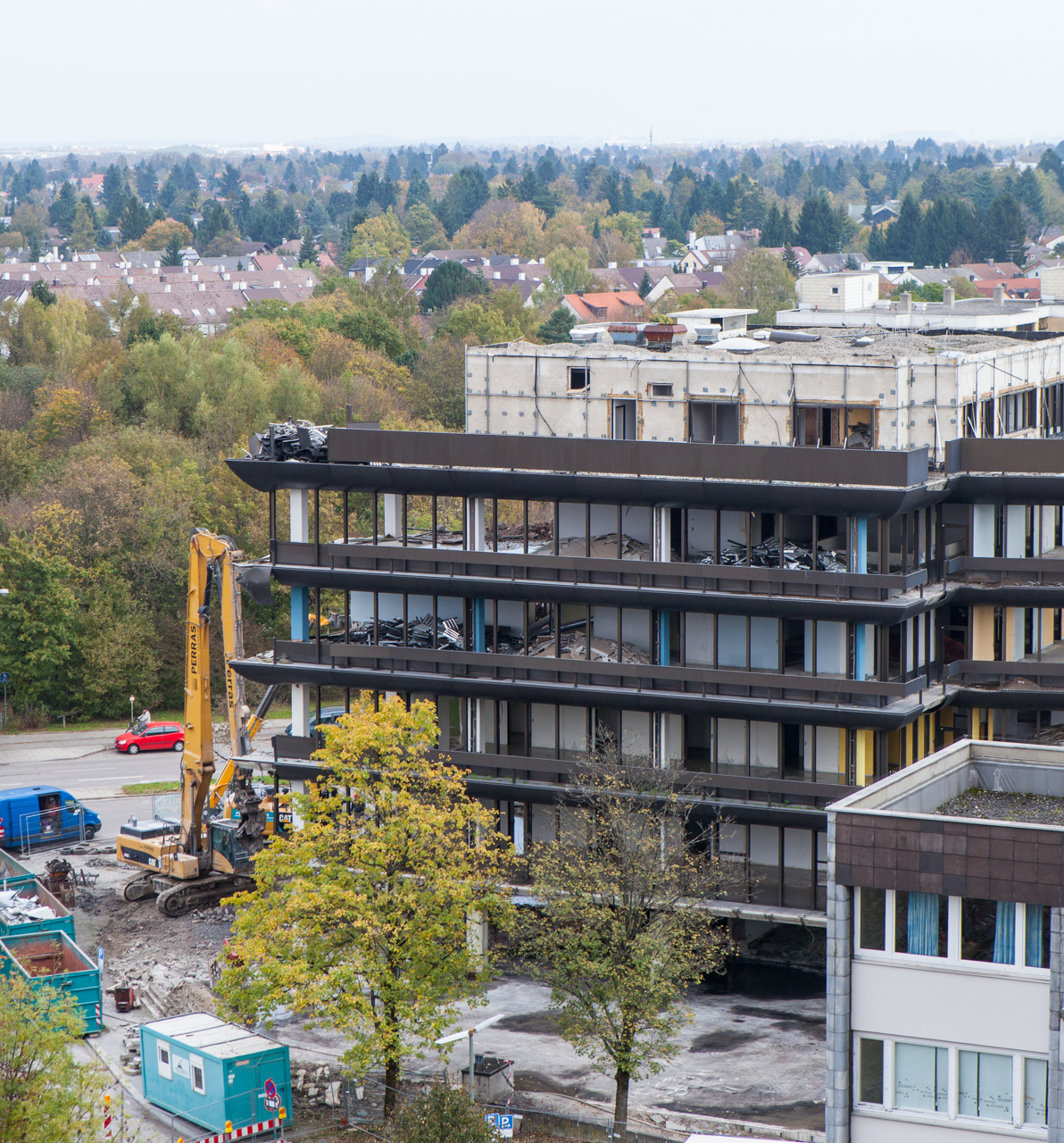Neuperlacher Studentenwohnheim am Peschelanger und Karl-Marx-Ring