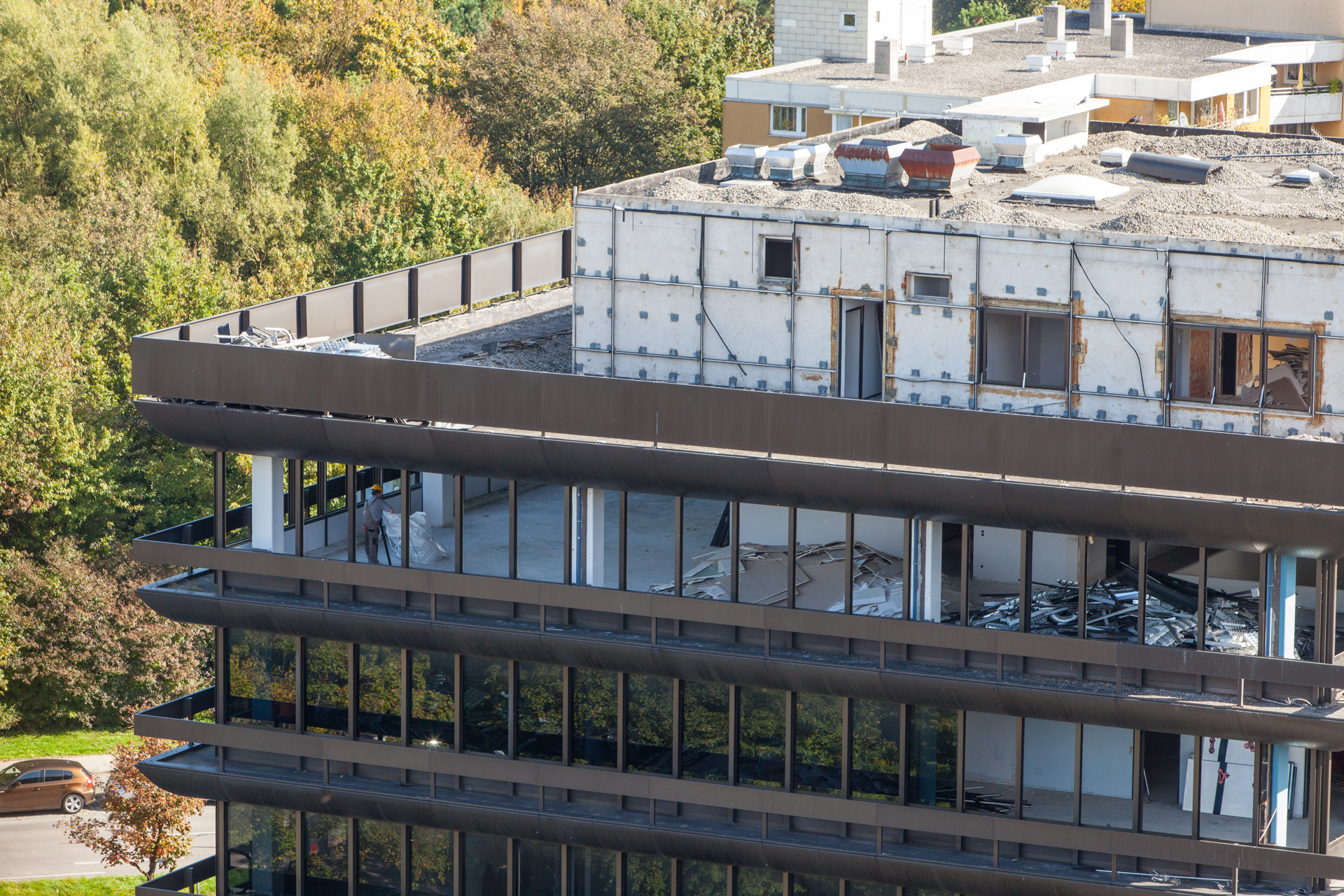 Neuperlacher Studentenwohnheim am Peschelanger und Karl-Marx-Ring