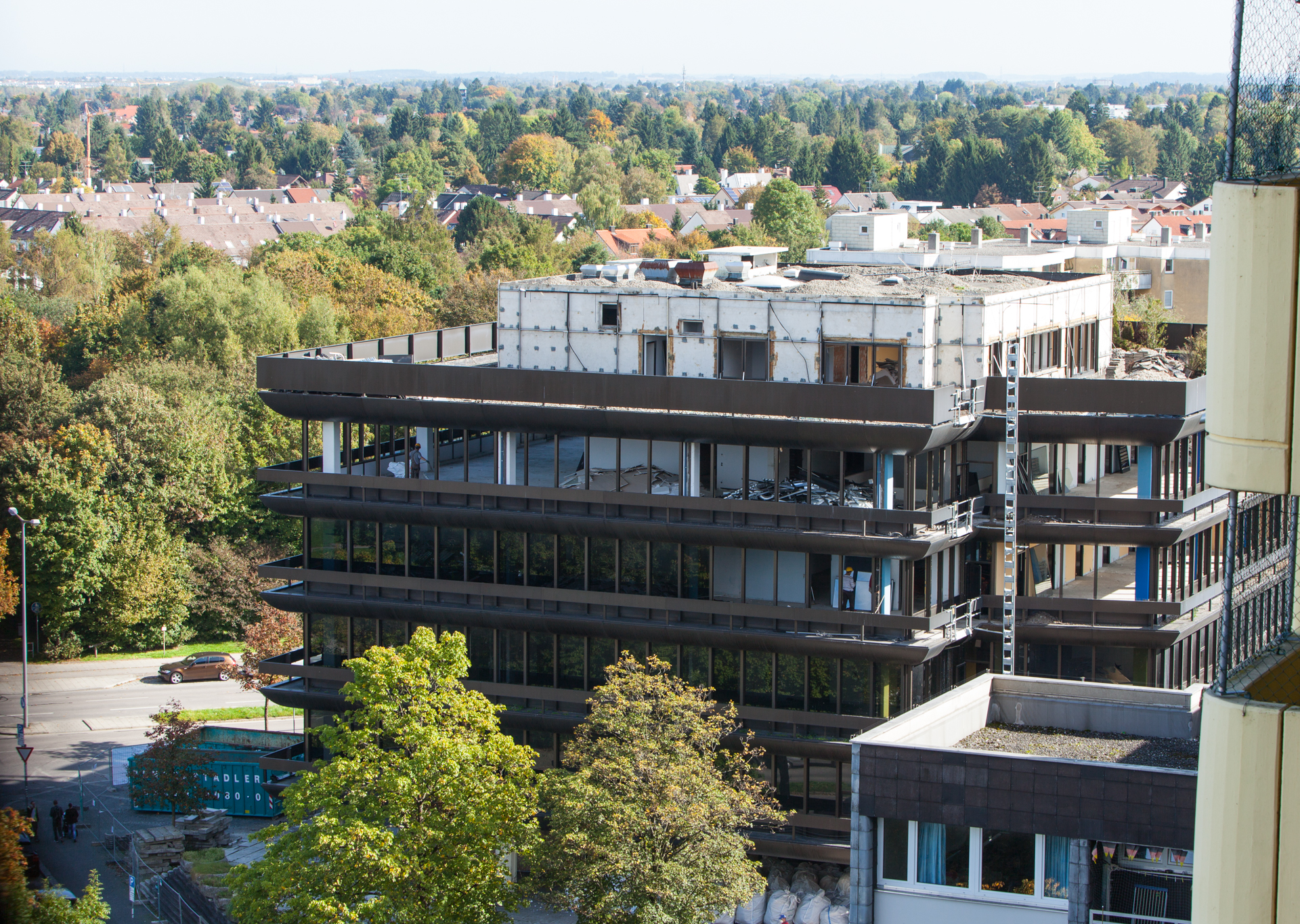 Neuperlacher Studentenwohnheim am Peschelanger und Karl-Marx-Ring