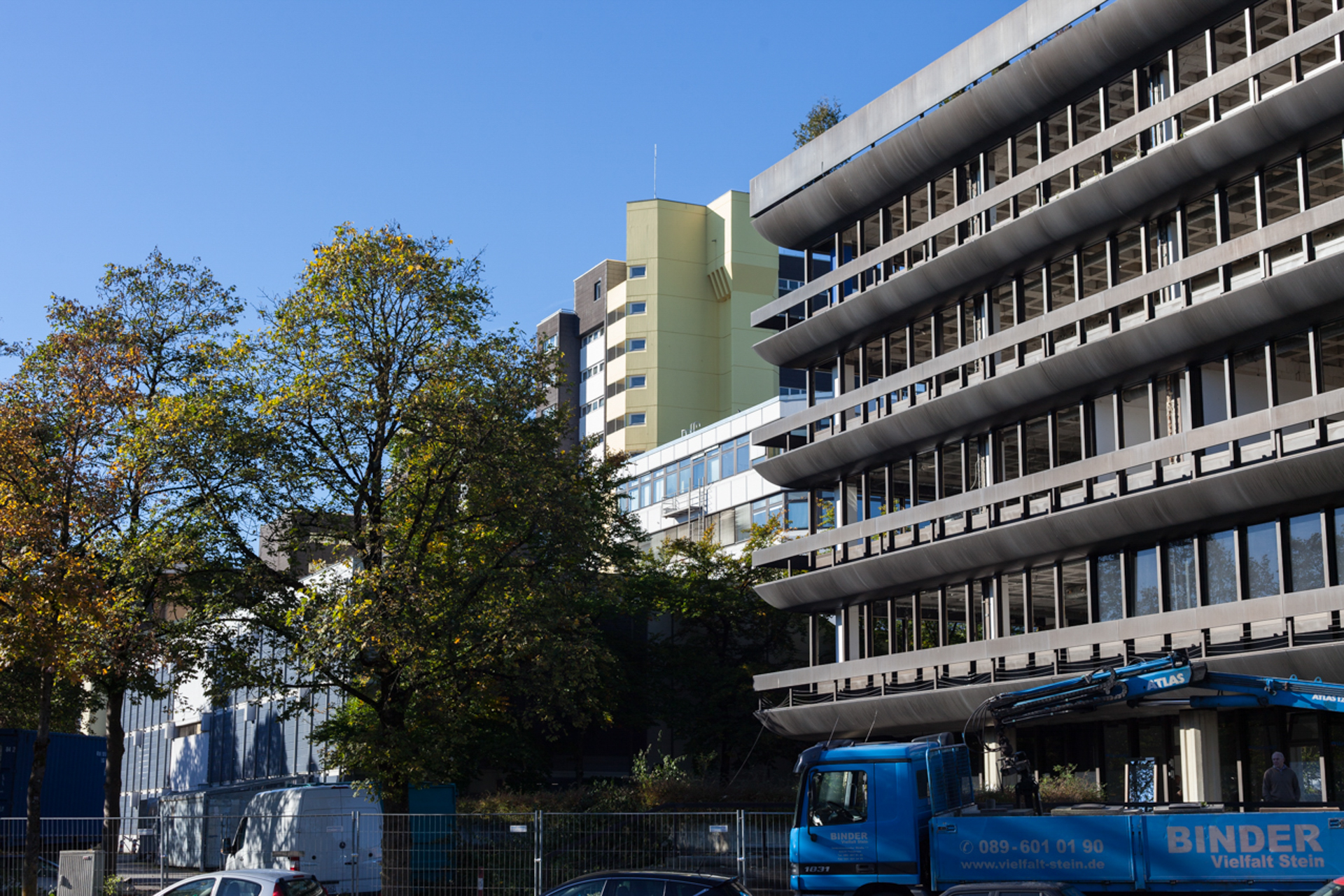 Neuperlacher Studentenwohnheim am Peschelanger und Karl-Marx-Ring