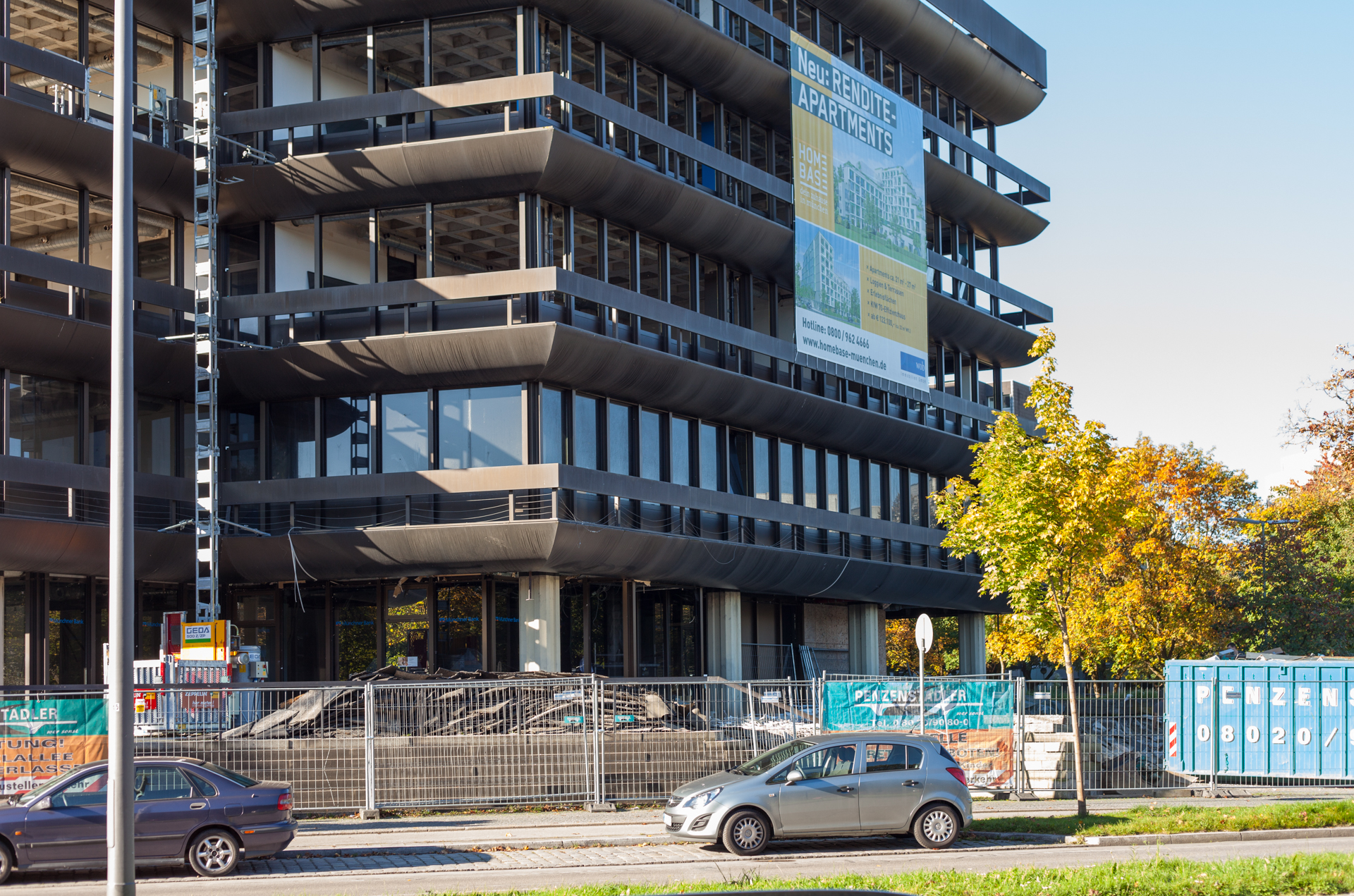Neuperlacher Studentenwohnheim am Peschelanger und Karl-Marx-Ring