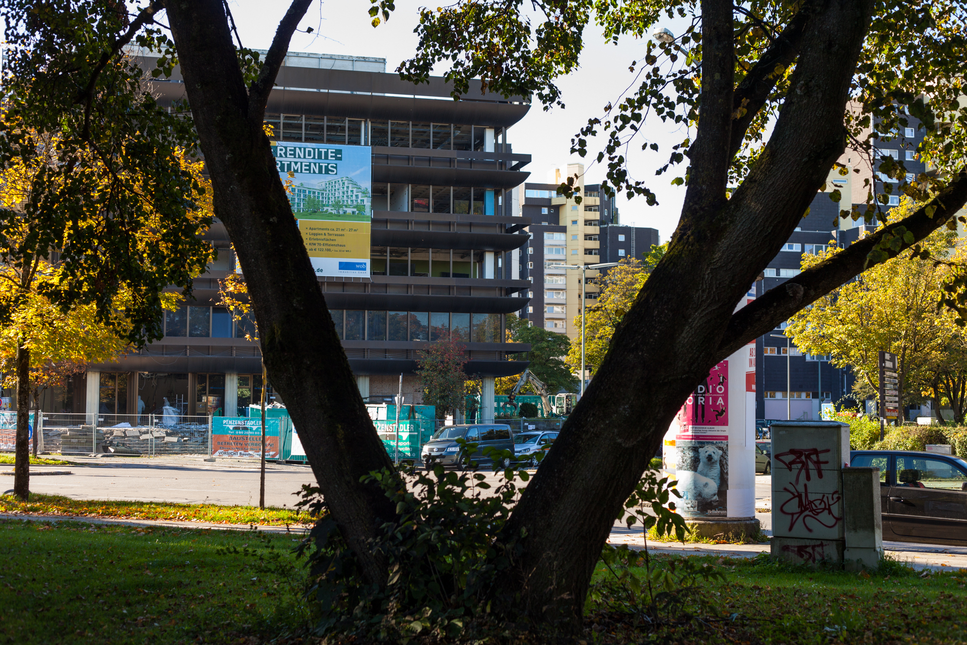 Neuperlacher Studentenwohnheim am Peschelanger und Karl-Marx-Ring