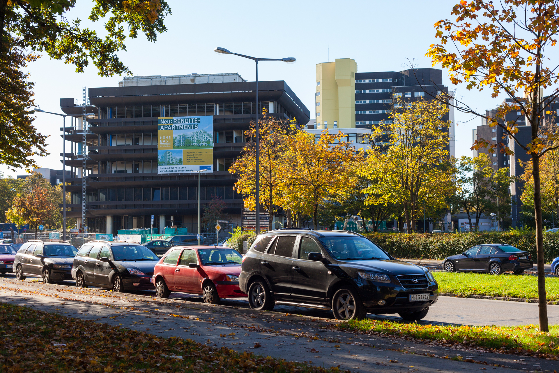 Neuperlacher Studentenwohnheim am Peschelanger und Karl-Marx-Ring