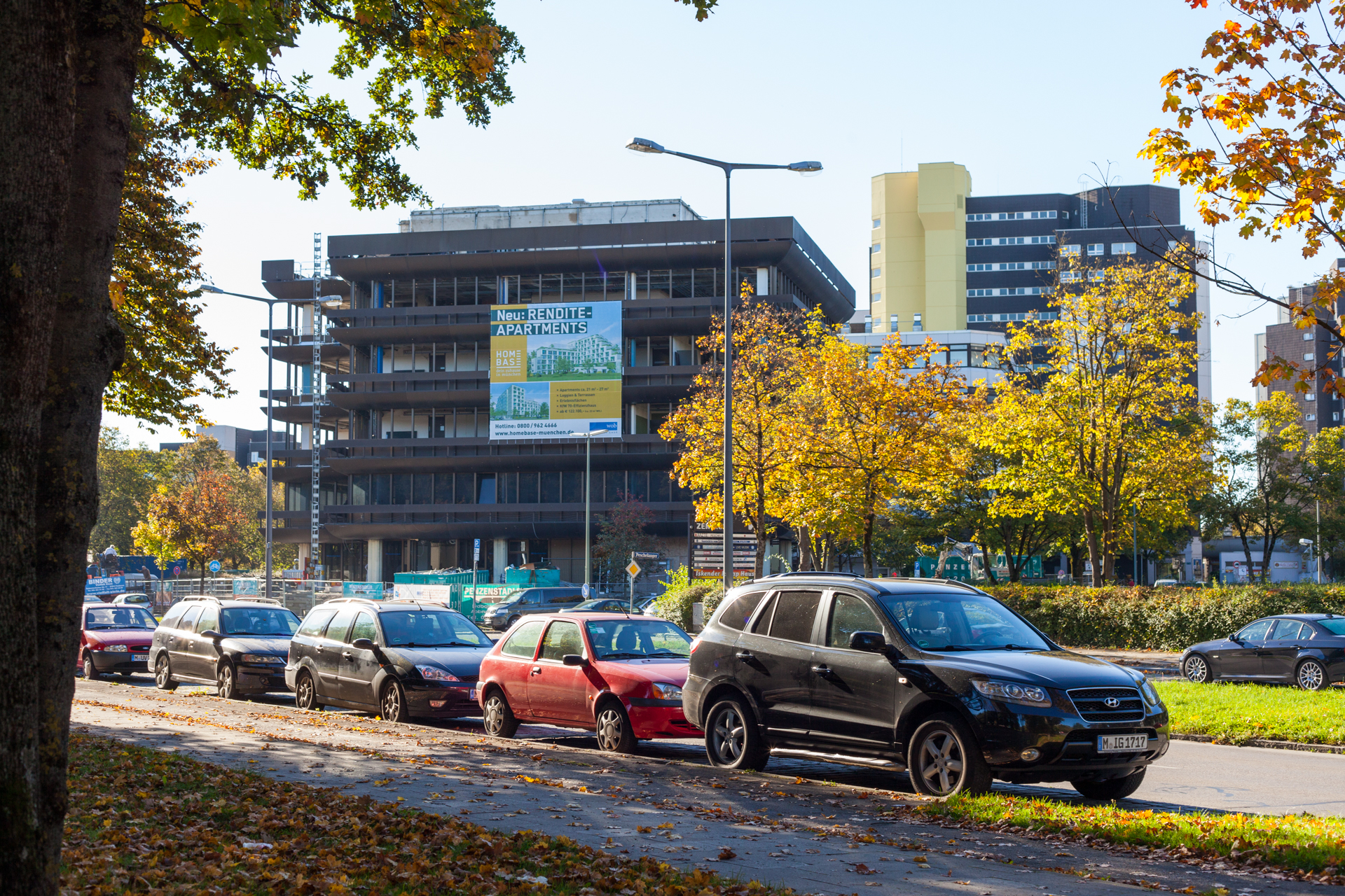 Neuperlacher Studentenwohnheim am Peschelanger und Karl-Marx-Ring