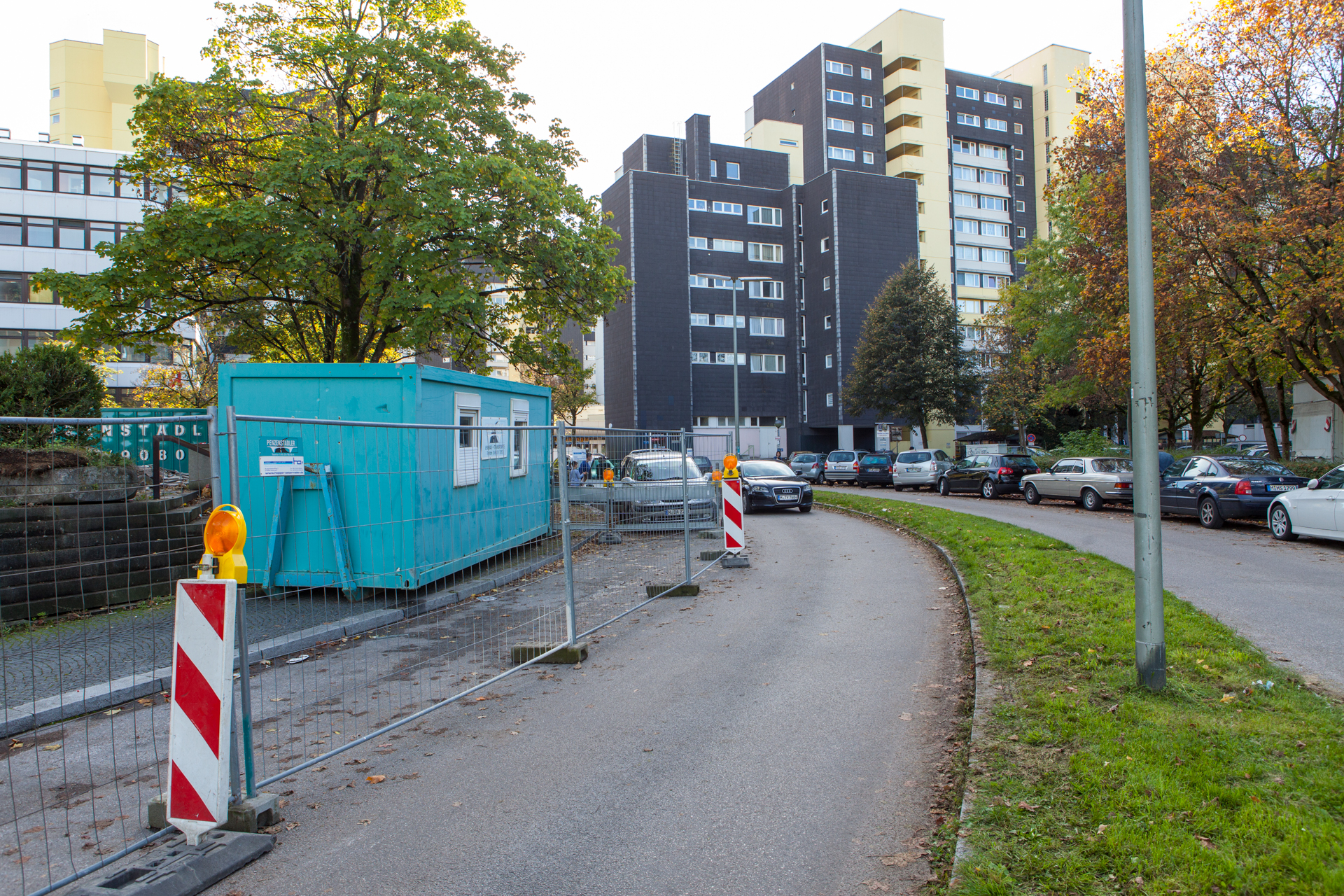 Neuperlacher Studentenwohnheim am Peschelanger und Karl-Marx-Ring