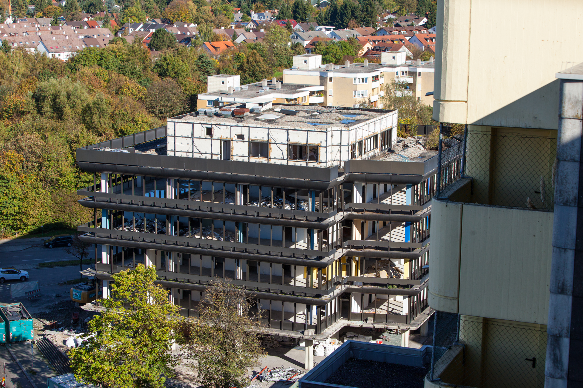 Neuperlacher Studentenwohnheim am Peschelanger und Karl-Marx-Ring