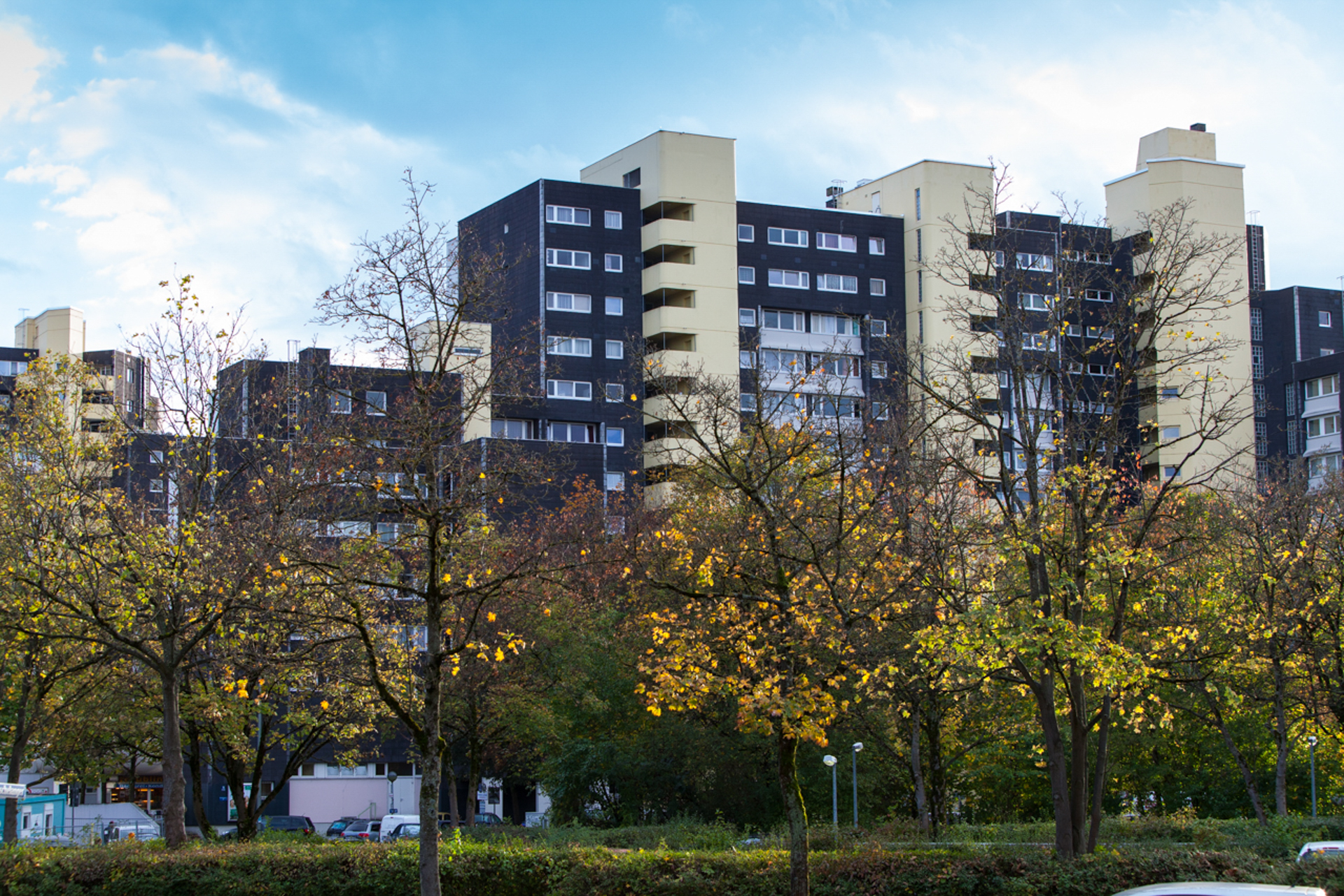 Neuperlacher Studentenwohnheim am Peschelanger und Karl-Marx-Ring